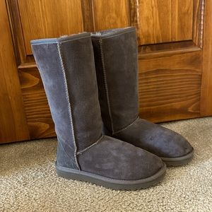 Tall Gray Ugg Boots